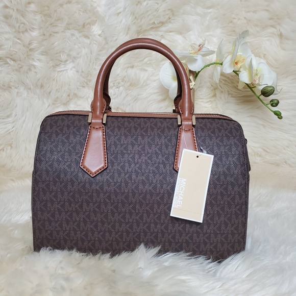 🔥SALE🔥 Michael Kors Hayes Large Duffle Handbag - Picture 3 of 8